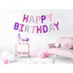 Picture of FOIL BALLOON HAPPY BIRTHDAY PASTEL MIXED 340 X 35CM